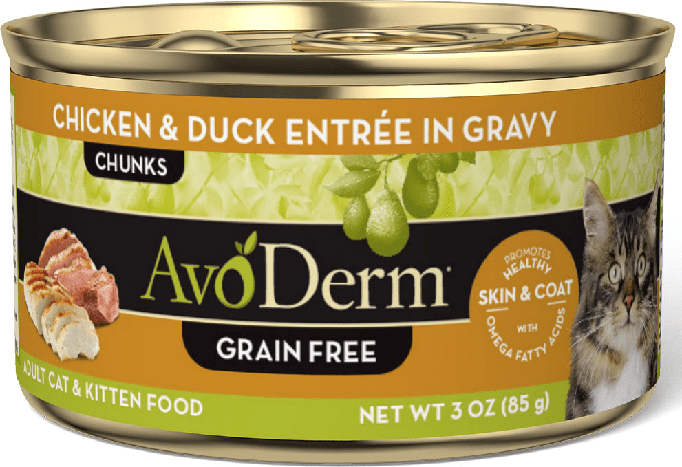 AvoDerm Grain Free Chicken & Duck Entrée In Gravy